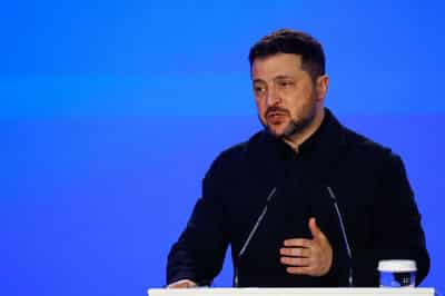 Image for Ukraine's Zelenskiy says it is important that US act decisively on Iran
