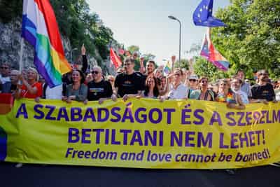 Image for Budapest mayor says probe of banned Pride march sees him as a 'suspect'
