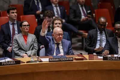 Image for US-proposed Iran resolution at UN faces likely vetoes from China, Russia