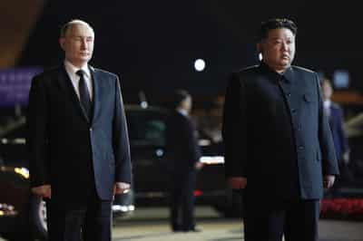Image for Putin holds call with North Korea's Kim, discusses US-Russia talks, Kremlin says