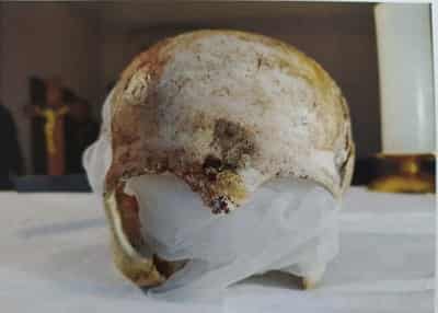 Image for Czech police detain suspect in theft of medieval saint's skull from church
