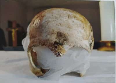 Image for Czech police detain suspect in theft of medieval saint's skull from church