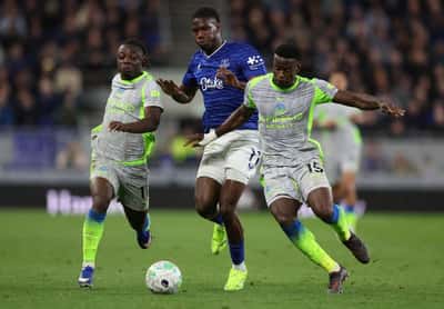 Image for Soccer-Man City condemn alleged racist abuse of Semenyo, Guehi in Everton draw