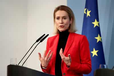 Image for EU's Kallas says Iran is seeking to escalate conflict