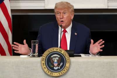 Image for Trump says Iran is involved in Gaza hostage negotiations