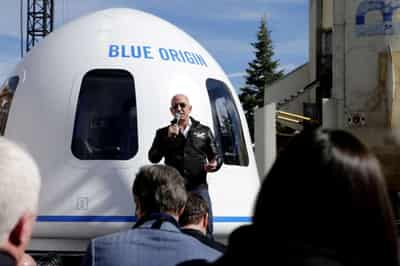Image for Bezos&#8217; Blue Origin to make history with unpiloted civilian space flight