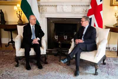 Image for UK backs future Palestinian statehood but only as part of peace deal