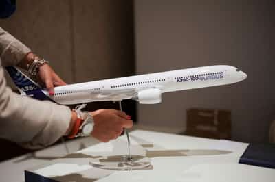 Image for Riyadh Air to order 25 Airbus A350 jets at air show, sources say