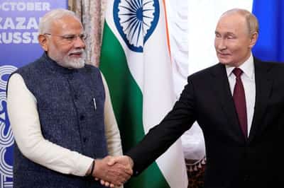 Image for Russia and India talk up 'strategic partnership' after Trump tariff hike