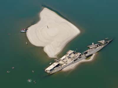 Image for Europe's shrinking rivers curb power output, transport and company earnings