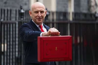 Image for Britain's finance minister hikes bank tax to 6%