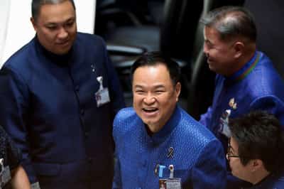 Image for Thai PM Anutin wins landmark reelection in parliament vote