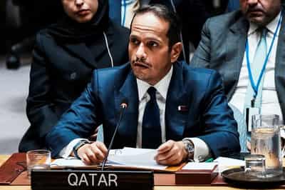 Image for Trump hosts Qatari prime minister after Israeli attack in Doha