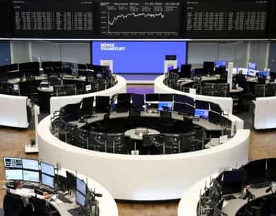 Image for Retailers push European shares lower after Wall St jolt