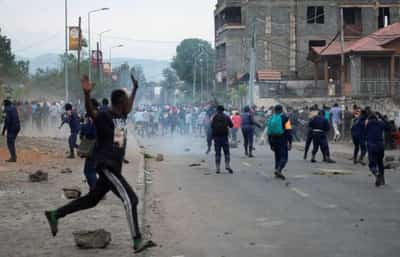 Image for At least 15 killed as anti-U.N. protests flare in east Congo