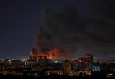 Image for Ukrainian capital Kyiv under missile attack, two injured, mayor says