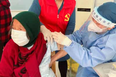 Image for Chinese fret over elderly as WHO warns of holiday COVID surge