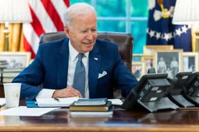 Image for French envoy to return to U.S. after fence-mending Biden-Macron call