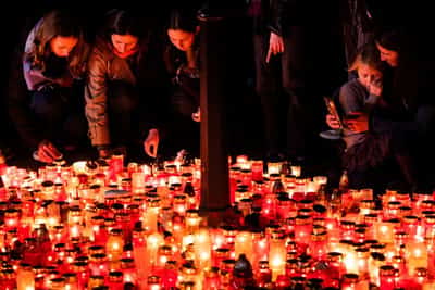 Image for Czechs, Slovaks mark Velvet Revolution with protests in defence of democratic values