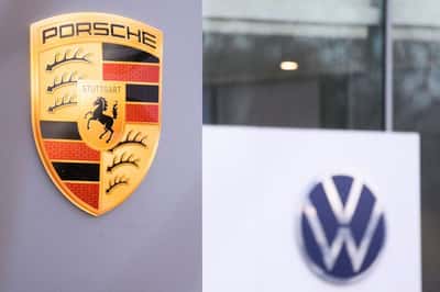 Image for Shares in German carmakers fall after Trump tariff hike
