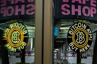 Image for Bitcoin falls 4% to over three-month low