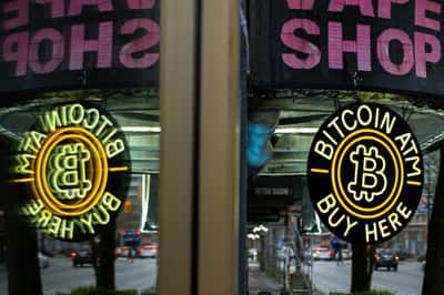 Image for Bitcoin falls 4% to over three-month low