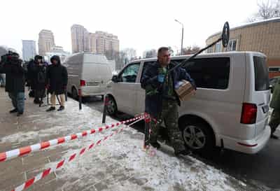 Image for Russia says man suspected of shooting top general has been flown to Moscow from Dubai