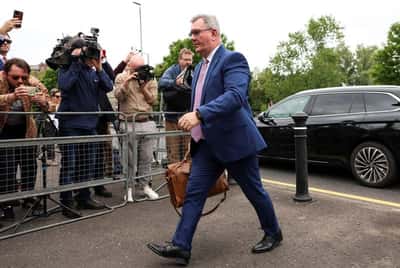 Image for Northern Ireland's Donaldson asks for knighthood to be renounced following conviction