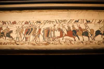 Image for Bayeux Tapestry arrives in London ahead of sell-out show