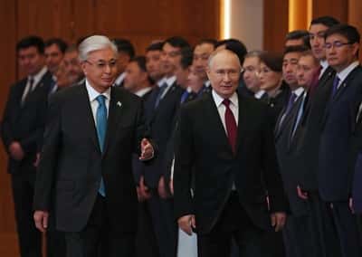 Image for Russia asks Kazakhstan for gasoline to ease shortages, sources say