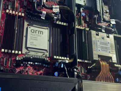 Image for Arm shares slides as concerns over AI chip supply overshadow upbeat forecast