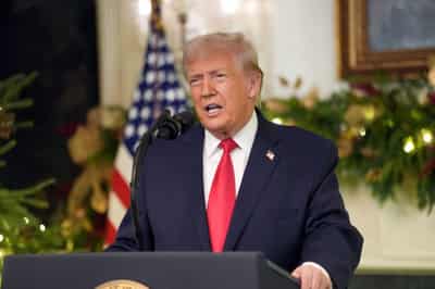 Image for Trump said he has no bigger healthcare plans: Obamacare will 'repeal itself'