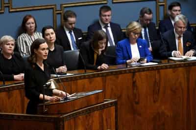 Image for Finland’s parliament votes yes to NATO