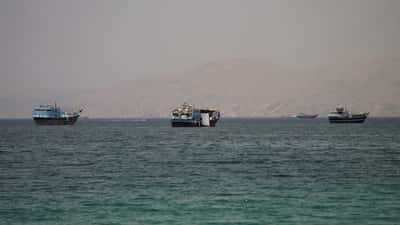Image for Gulf shipping traffic steady amid uncertainty of peace talks