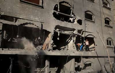 Image for Israeli fire kills two young children in Gaza, medics say
