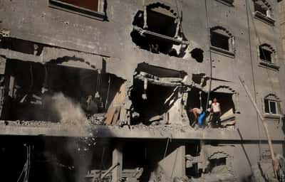 Image for Israeli fire kills two young children in Gaza, medics say