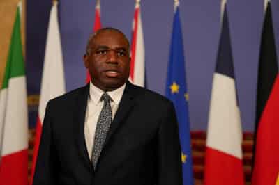 Image for Exclusive-Lammy says UK, US working to ensure enduring India-Pakistan ceasefire, dialogue