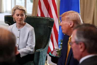 Image for EU's von der Leyen: 15% the 'best we could get'