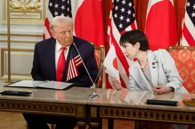 Image for Trump may push Japan for help with Iran war in White House meeting