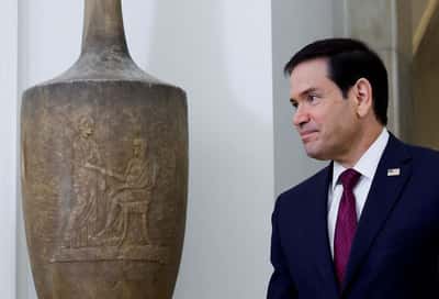 Image for Rubio to link ancient Greek values to 'America First' speech in Athens