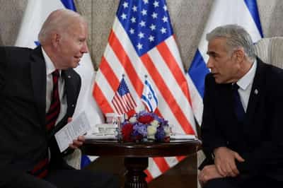 Image for U.S., Israel sign joint pledge to deny Iran nuclear weaponry