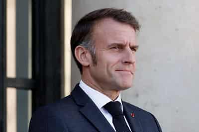 Image for Ukraine's Zelenskiy to attend allies meeting in London on Friday, says Macron