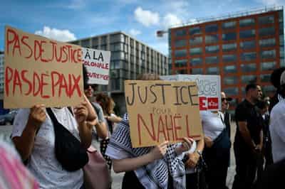 Image for French appeals court lowers charges against police officer facing trial for killing of teenager