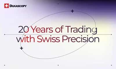 Image for Dukascopy Bank Celebrates 20 Years of Innovation and Stability in Trading and Banking