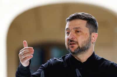 Image for Ukraine's Zelenskiy: Turkey, Gulf states or European nations could host talks with Putin