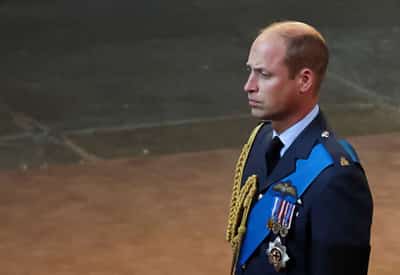 Image for Britain’s popular prince William bears royal weight on his shoulders