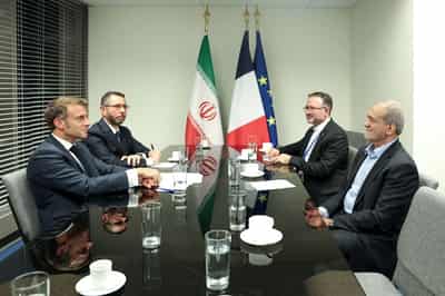 Image for Macron says he discussed Hormuz situation with Iran's president