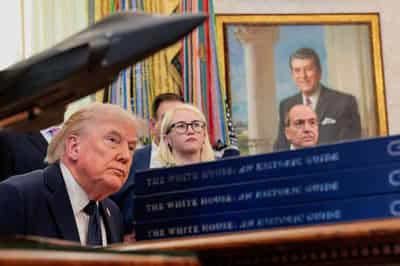 Image for Trump says US will not use nuclear weapon in Iran war