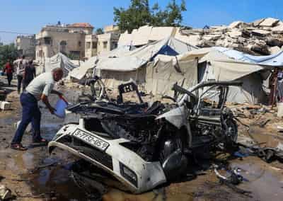 Image for Israeli strikes kill five in Gaza as military says it arrests Hamas militant