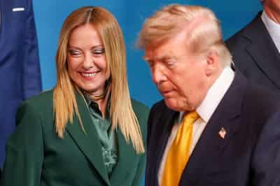 Image for Italy's Meloni says no regrets over trying to woo Trump